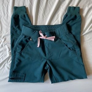 FIGS Caribbean Blue Zamora Petite Jogger Pants in XXS